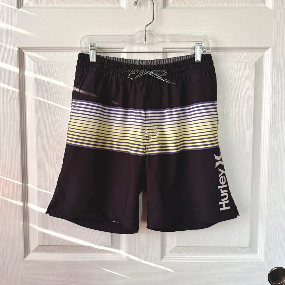Hurley Board Shorts Gradient Stripe Detail